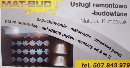 MAT-BUD - Elewacje Osie