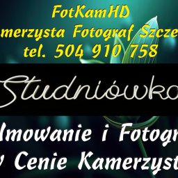 FotKamHD Kamerzysta Fotograf Szczecin Berlin. Filmowanie Plus Fotograf w Cenie Filmowania. Wszystkie Uroczystości.