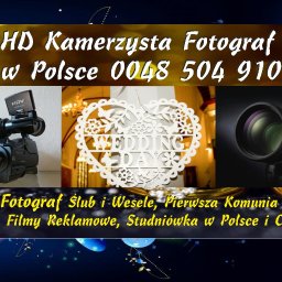FotKamHD Kamerzysta Fotograf Szczecin Berlin. Filmowanie Plus Fotograf w Cenie Filmowania. Wszystkie Uroczystości.