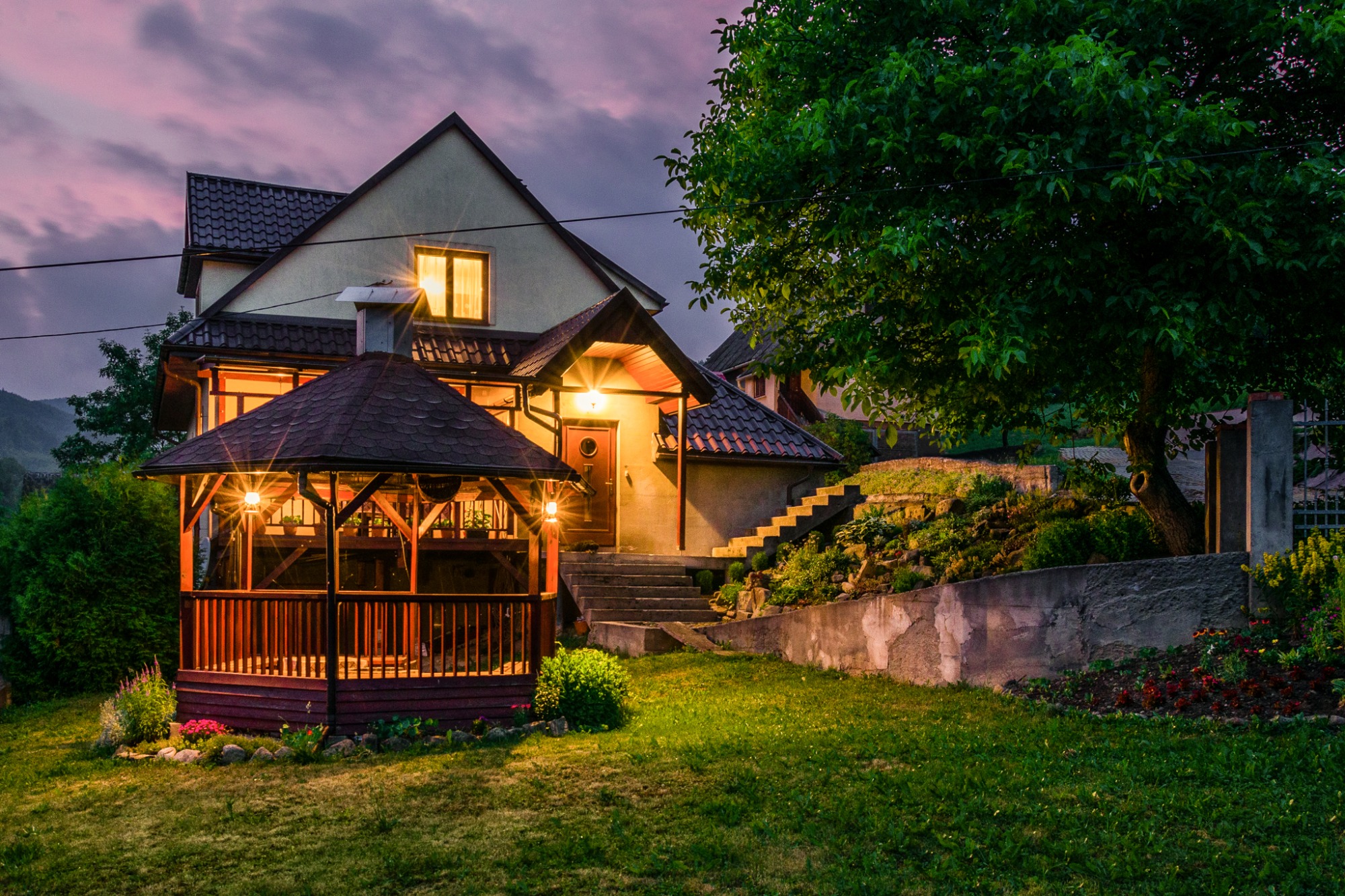 Dom jednorodzinny - fasada zewnętrzna