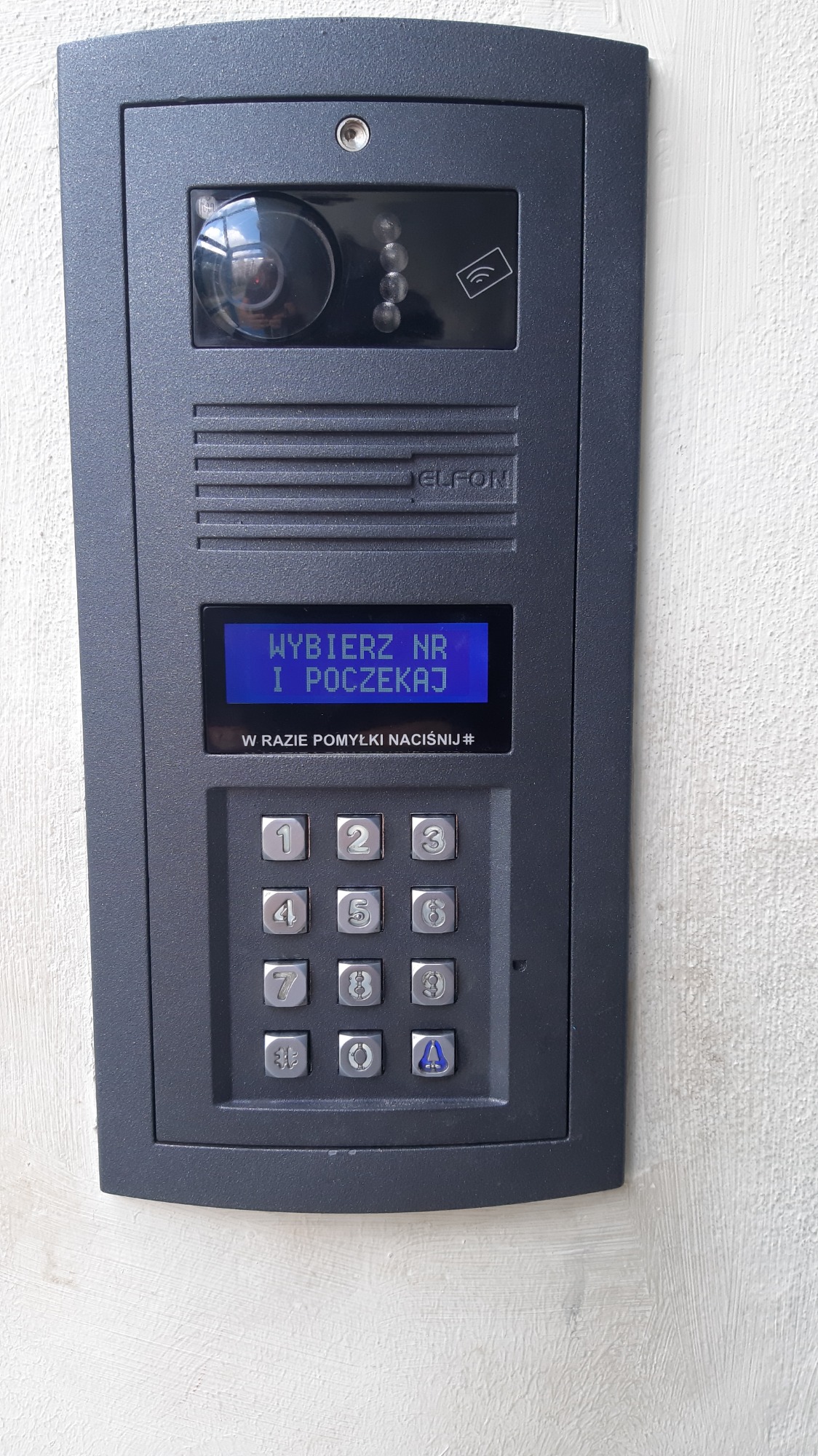 Wymiana domofonu marki Elfon-Morena Gdańsk