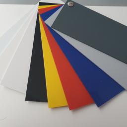 Kolory twardego PVC w połysku