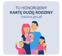 Honorujemy Kartę Dużej Rodziny
