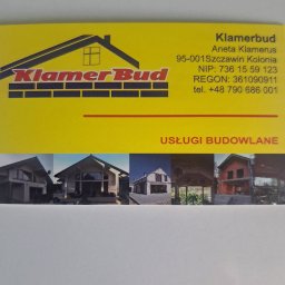 KLAMERBUD - Budowa Domów Jednorodzinnych Szczawin Kolonia