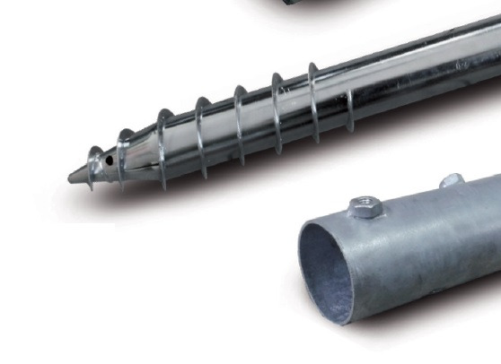 Fundamenty wkręcane (konstrukcje naziemne, płoty, bramy)