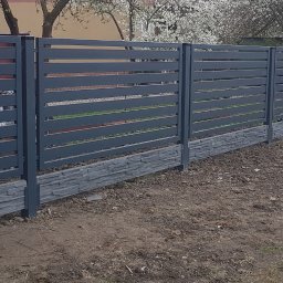 bramy przesuwne, przęsła ,  balustrady itp