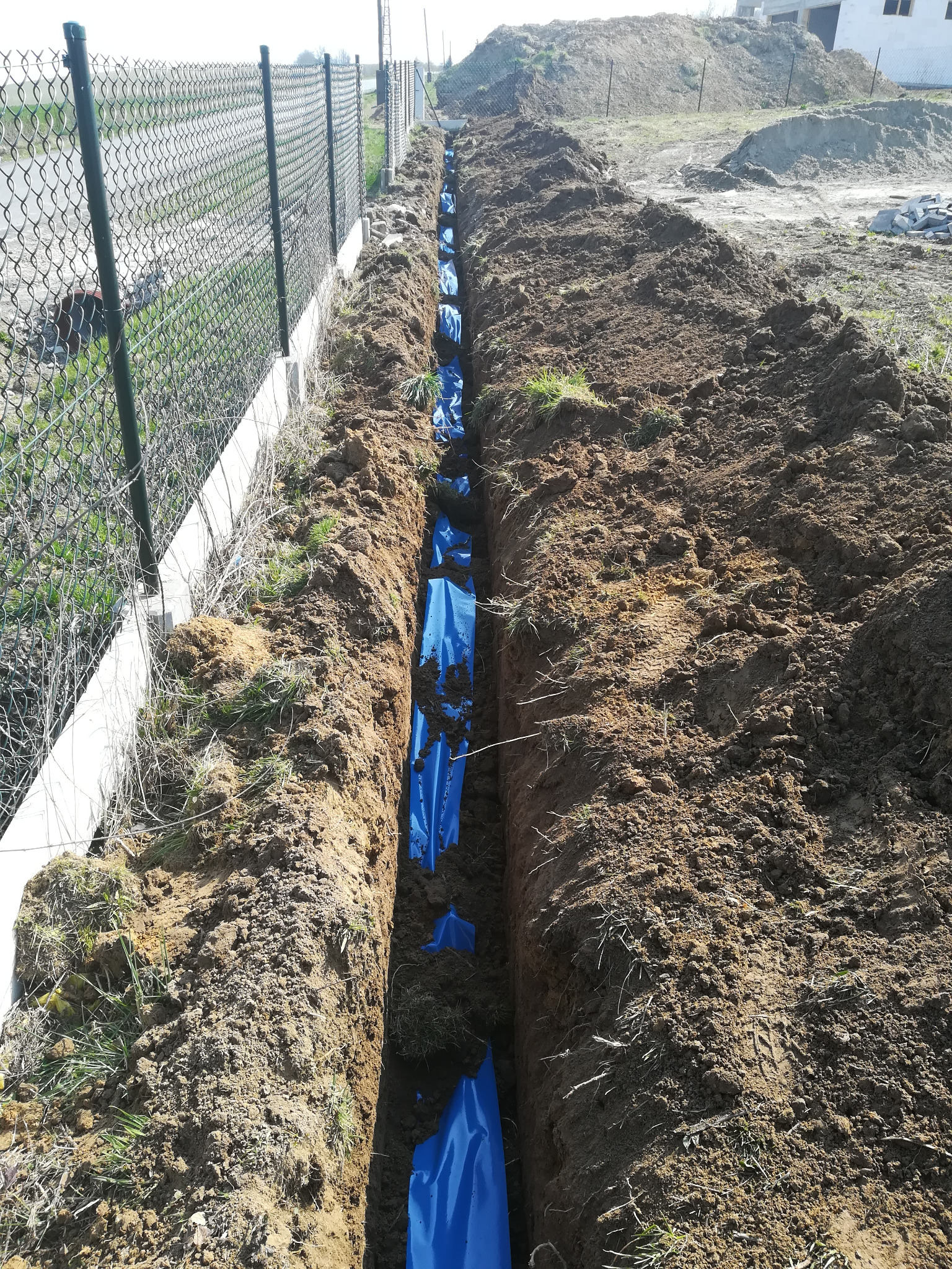 Budowa przyłącza energetycznego kablowego