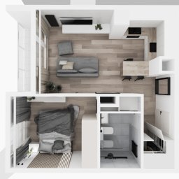 Zuzaprojektuje | Projektowanie wnętrz | Projekt Mieszkania