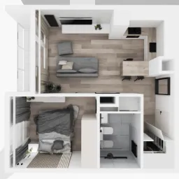 Zuzaprojektuje | Projektowanie wnętrz | Projekt Mieszkania