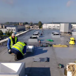 Montaż świetlików dachowych fi 550mm LG Mława