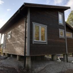 dom drewniany 40m2