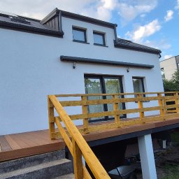 Drew-Tech Technikum Drewna - Przed domem Maków Mazowiecki