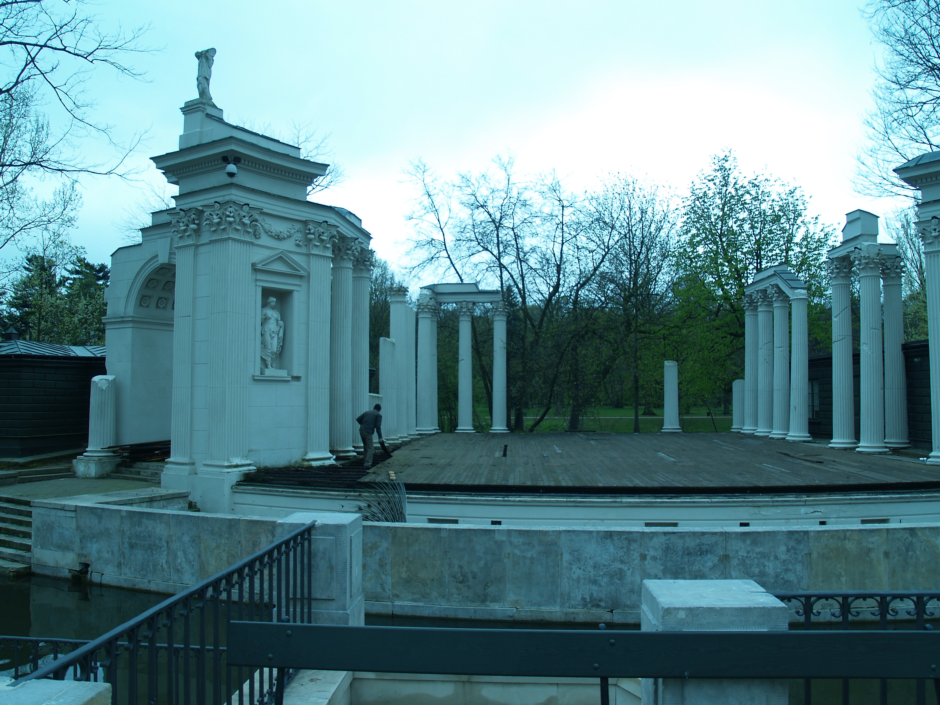 Remont Sceny. Łazienki Królewskie 2016 r.