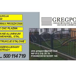 Ogrodzenia panelowe Zaczernie 1