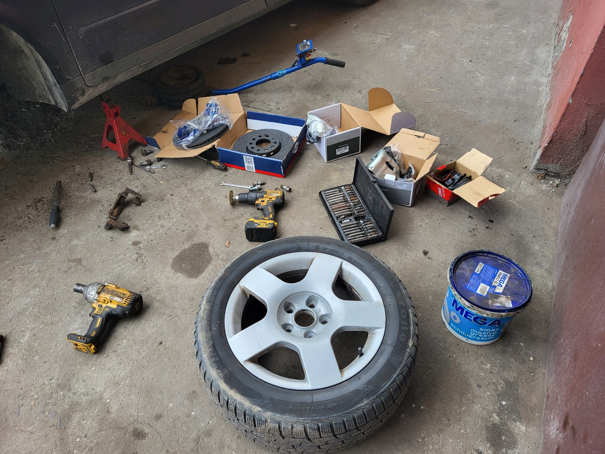 Wymiana ukladu hamulcowego