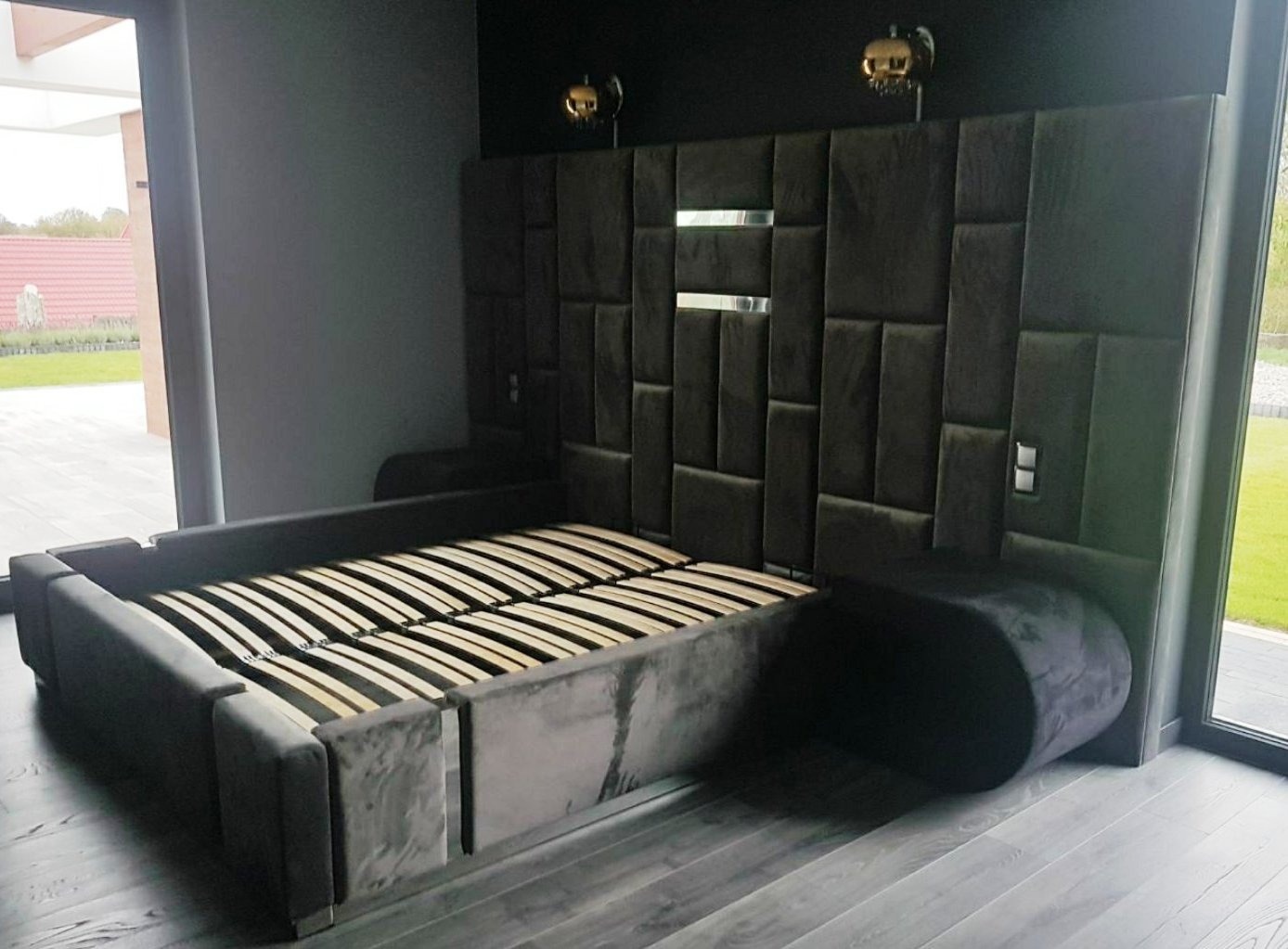 mebli oraz panele do sypialni