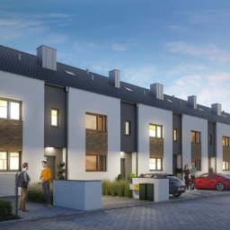 budynki w zabudowie szeregowej, Gwiazdowo, materiały Inwestora (Greenbud Development)