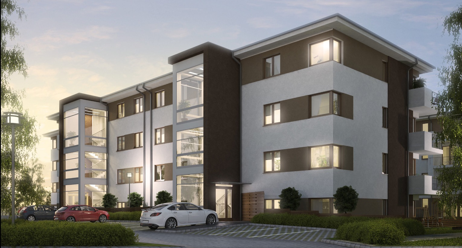 Budynek wielorodzinny, Inwestor indywidualny, Rokietnica