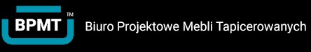 Logo firmy BPMT Biuro Projektowe Mebli Tapicerowanych z Częstochowy, specjalizującej się w projektowaniu mebli tapicerowanych.