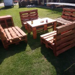 Meble z palet.