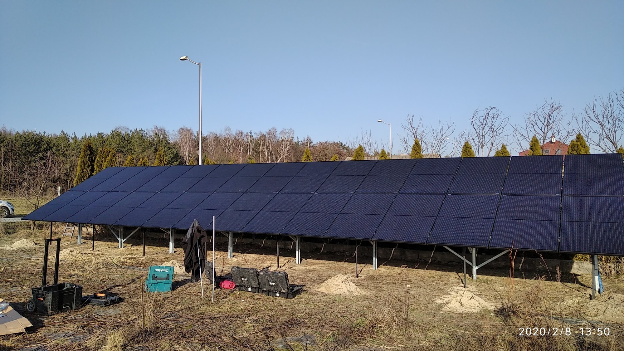 Klient prywatny - instalacja gruntowa - 9,6 kWp