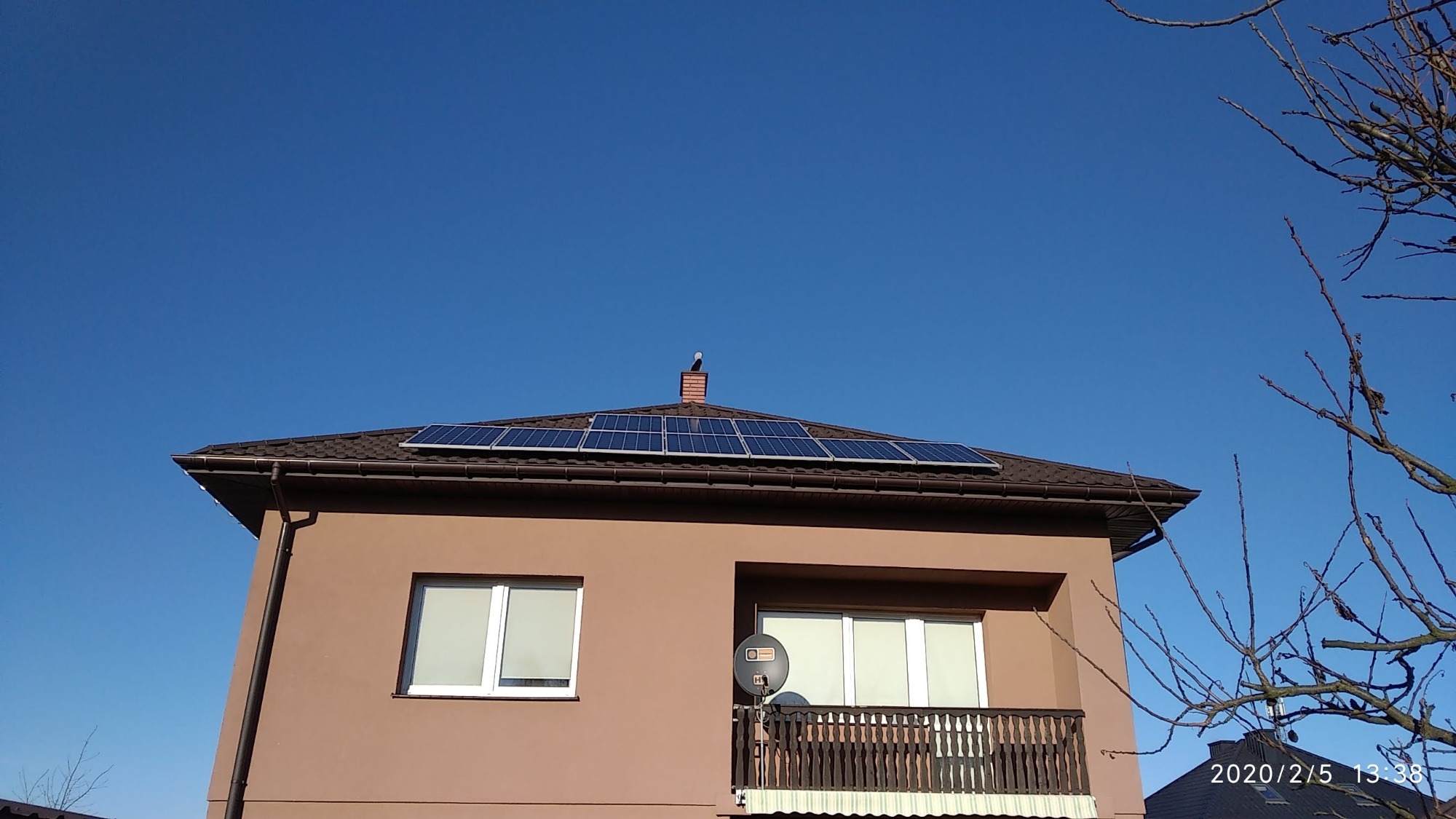 Instalacja Klient prywatny, południe-zachód - 5,7kWp