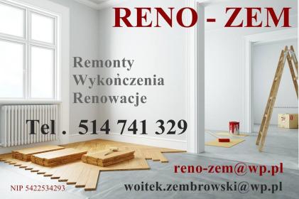RENO-ZEM Wojciech Zembrowski - Układanie paneli i parkietów Białystok