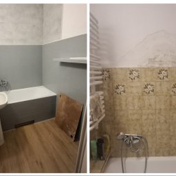 Renowacja łazienki z czasów PRL 
