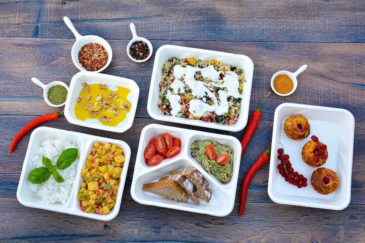 Catering dietetyczny , dietetyczne dania