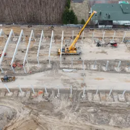 Montaż prefabrykatów żelbetowych