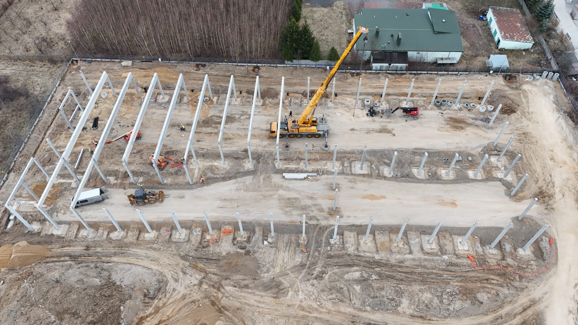 Montaż prefabrykatów żelbetowych