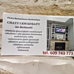 CHATY I KWADRATY - Układanie Glazury Chełm