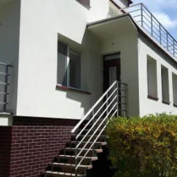 Barierka nierdzewna schody plus barierka balkonowa