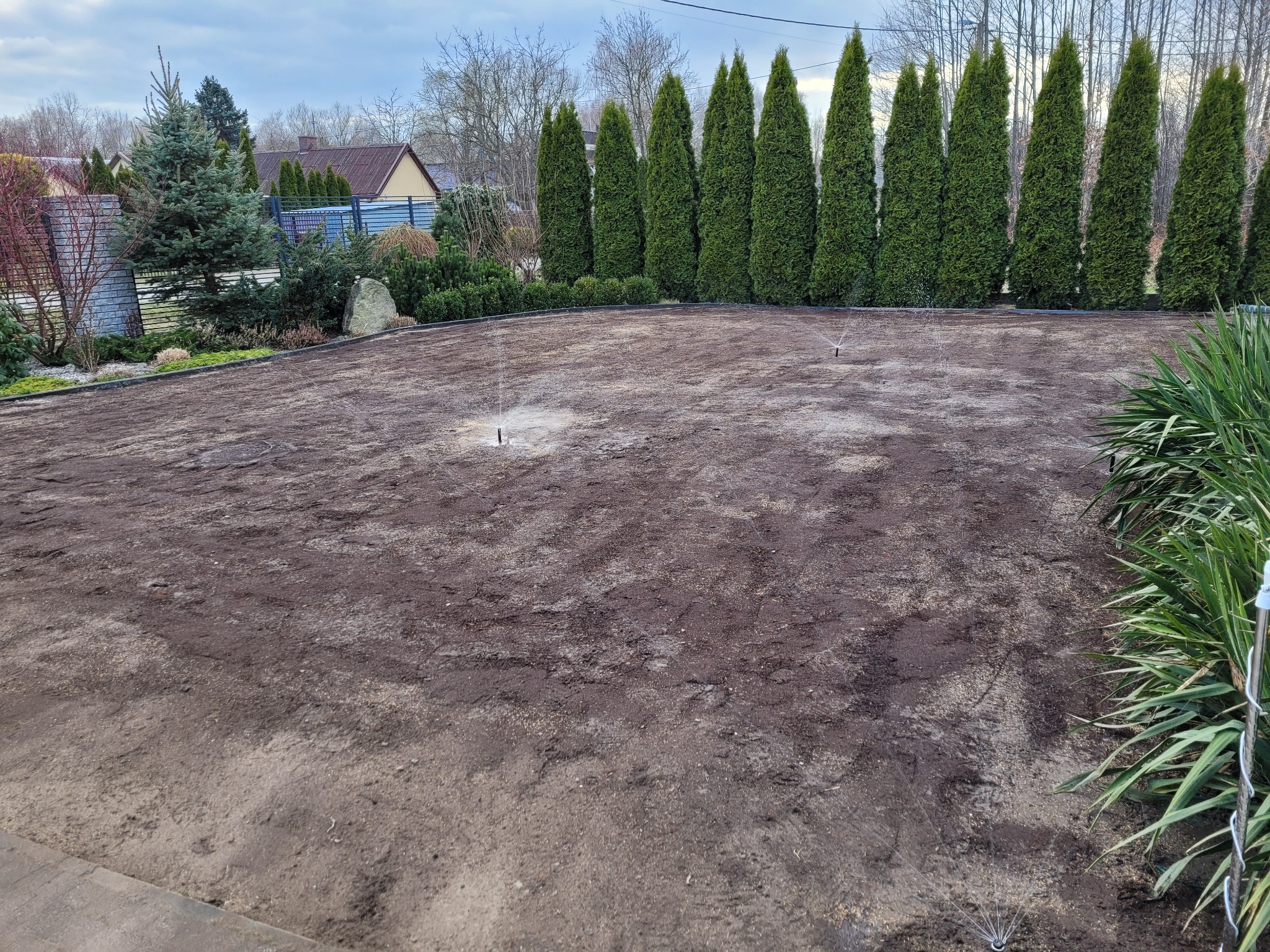 uruchomienie nawodnienia