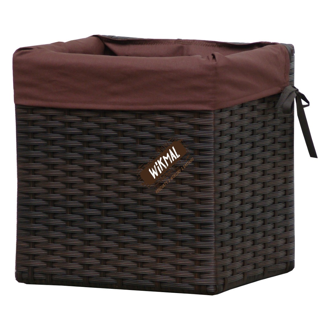 Rattanowe kosze regałowe typu szuflada