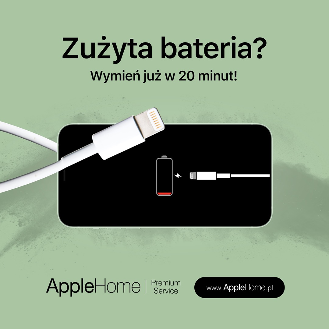 Wymiana baterii iPhone Warszawa. Wymień baterie już w 30 minut!