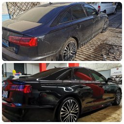 ELANERA SPÓŁKA Z OGRANICZONĄ ODPOWIEDZIALNOŚCIĄ - Audi A6. Przed i po.