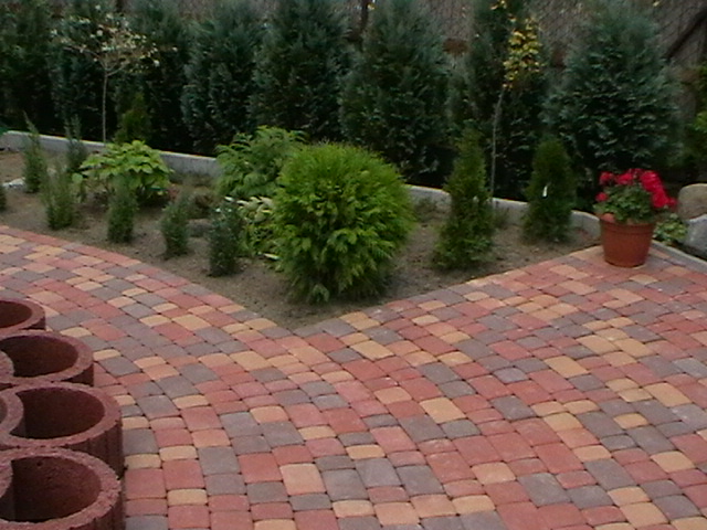 chodniki ,drogi ,wjazdy,parkingi,tarasy ogrodowe,alejki.