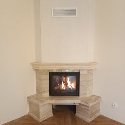 RKW Kominki Wojna Radosław - Wkład Antek w zabudowie rustykalnej