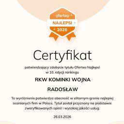 RKW Kominki Wojna Radosław - 