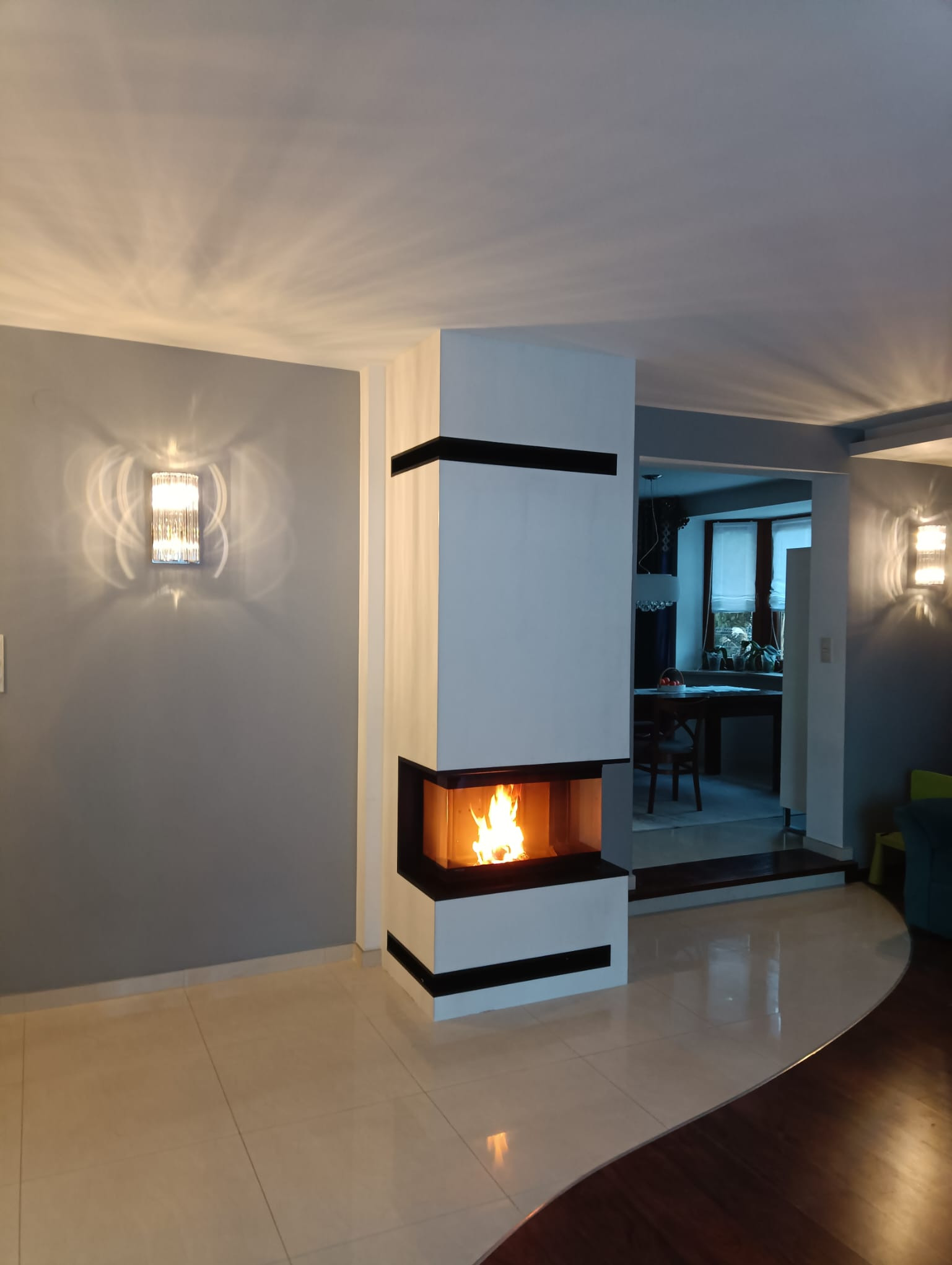 Defro Home INTRA SM C wykończenie ramka stalowa