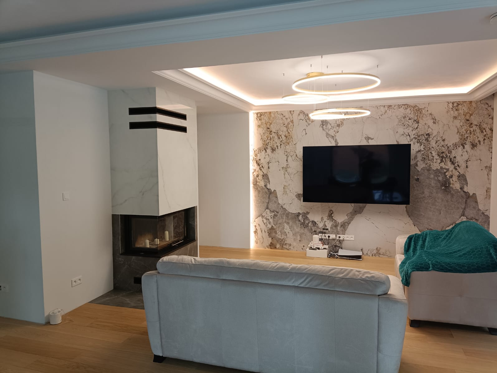 Wkład Robiren w wersji z gilotyną obłożony spiekiem.