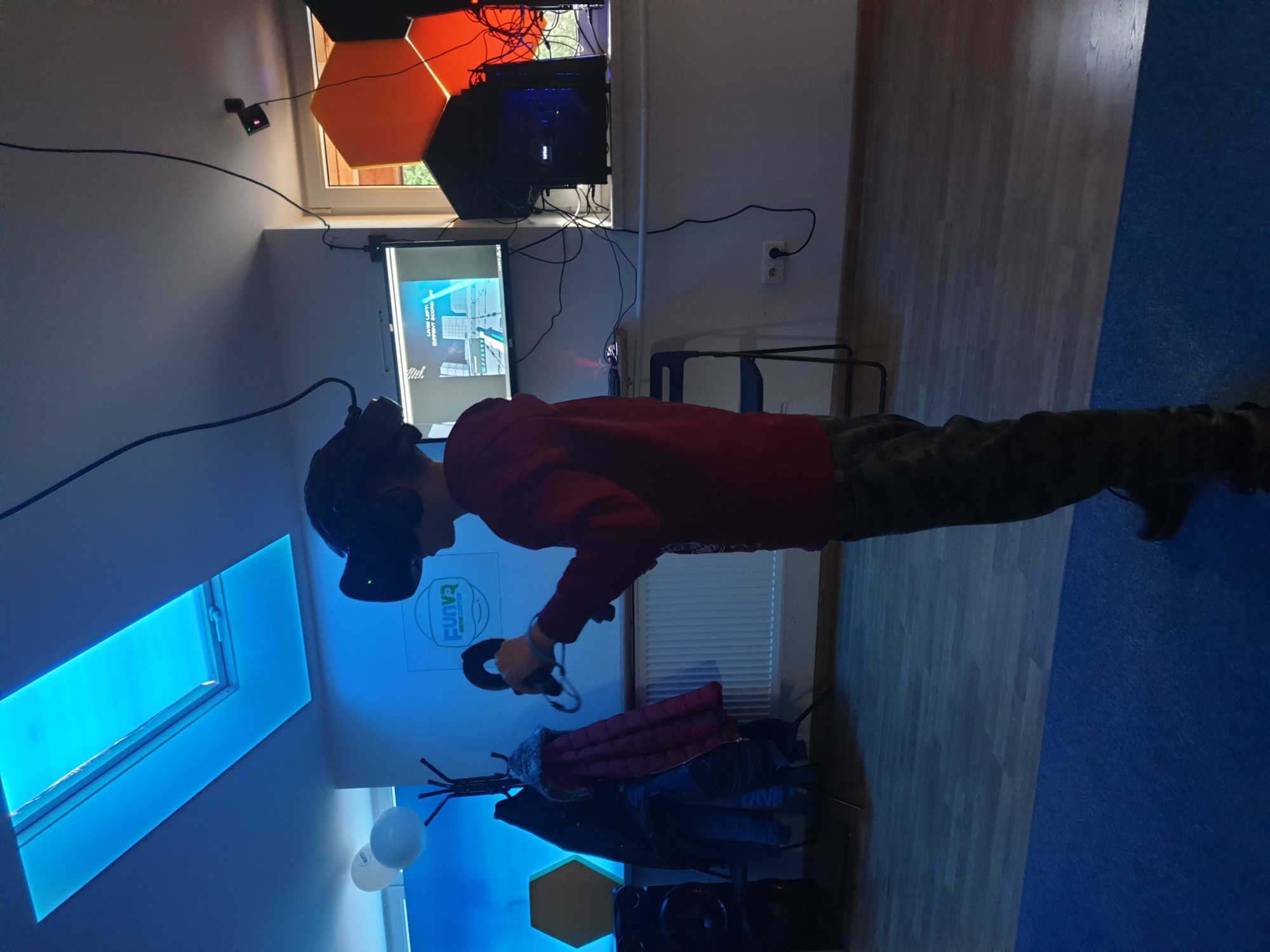 Zabawa z wykorzystaniem gogli Vr