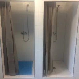 Fragment łazienki dla pracowników.