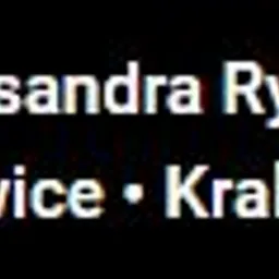 Tekst z nazwą kancelarii: Adwokat dr Aleksandra Rychlewska-Hotel, kancelaria Katowice - Kraków.