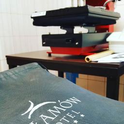 Transfer Sitodrukowy na torbach