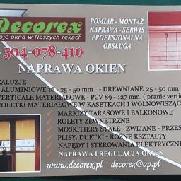 Decorex - naprawa, serwis, malowanie okien i drzwi - Uszczelnianie Okien Warszawa