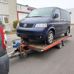 Transport Volkswagen T5 z Wiednia do Wrocławia