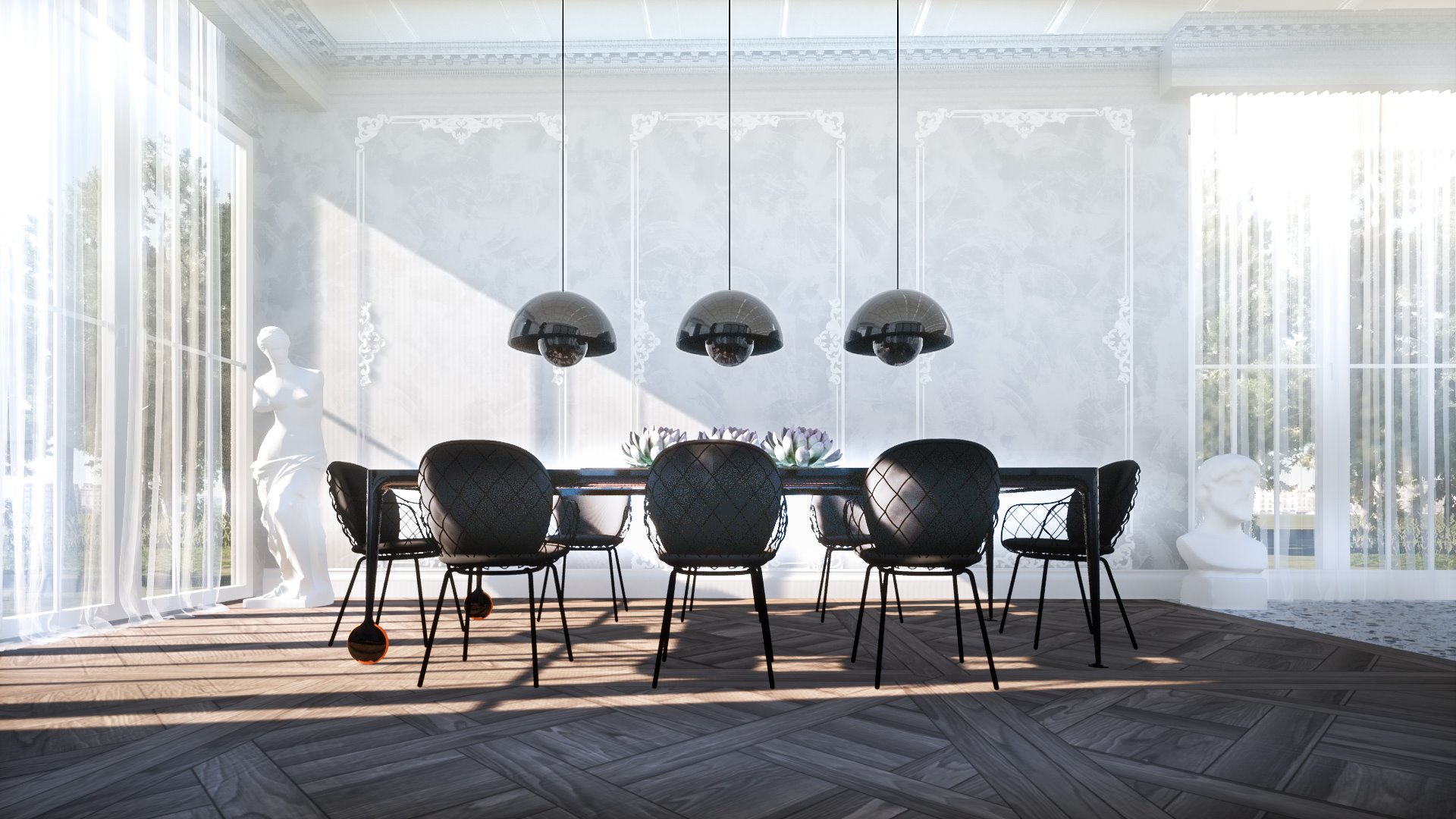 Jadalnia | Styl Modern Classic | Art Deco