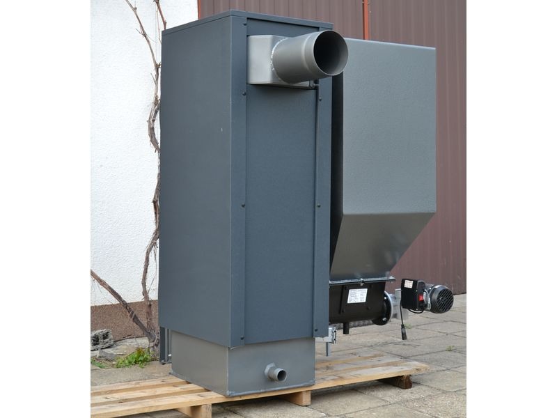 Kocioł - piec CO z podajnikiem na ekogroszek 5 klasa, Eodesign KRY-STAL PLESZEW - ZDJĘCIE 3.